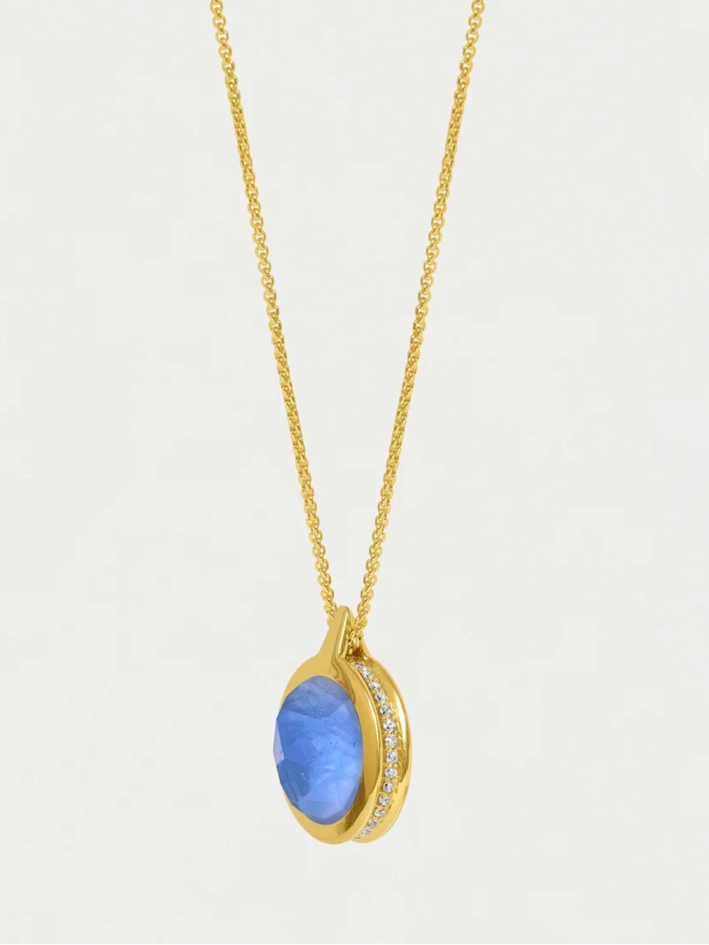 Dean Davidson Ipanema Pendant Necklace
Rainbow Moonstone and Midnight Blue NEW